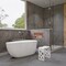 Alfi Brand ALFI brand AB8861 59" White Oval Acrylic Free Standing Soaking Bathtub AB8861 - alternate 5